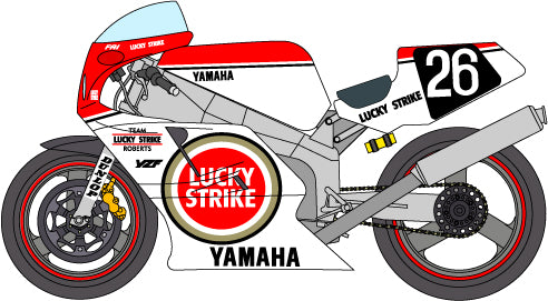 1/12 Yamaha YZF Team Roberts'87Suzuka 8 Hours [D1080]