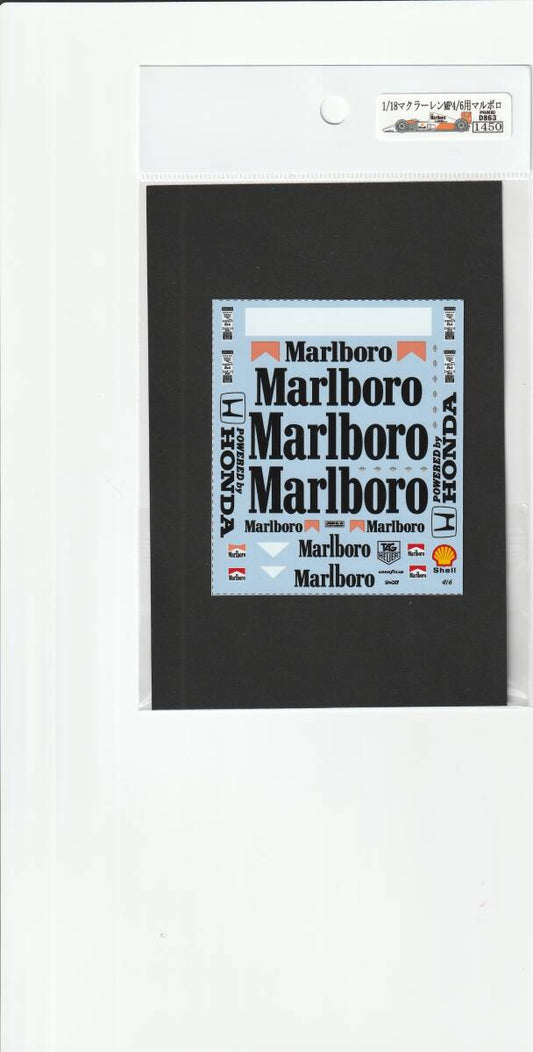 1/18 McLaren MP4/6 tobacco [D863]