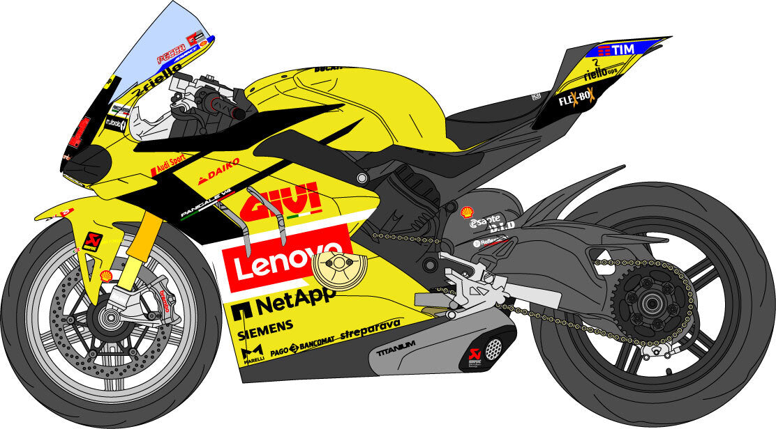 1/12 Ducati Superleggera V4 Bagnaia [D1117]
