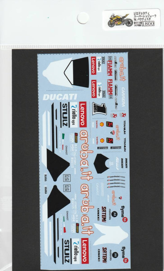 1/12 Ducati Superleggera V4 Bautista [D1118]