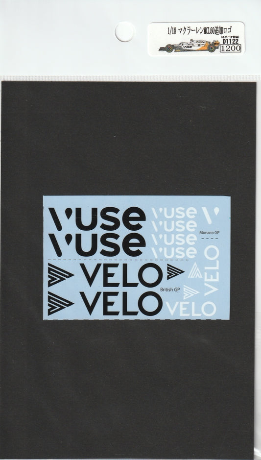 1/18 McLaren MCL60 additional logo [D1122]