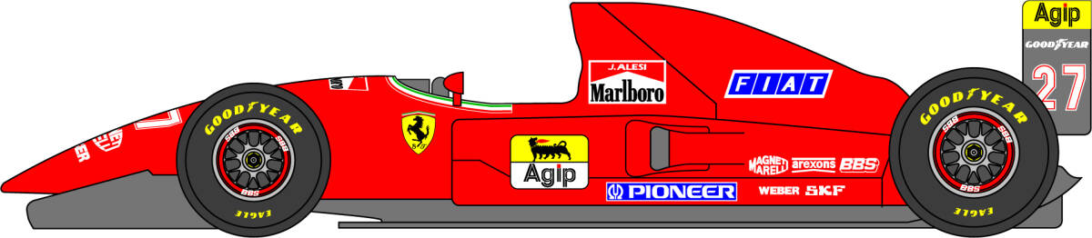1/20 Ferrari F92 & F93 Marlboro set [D1132]