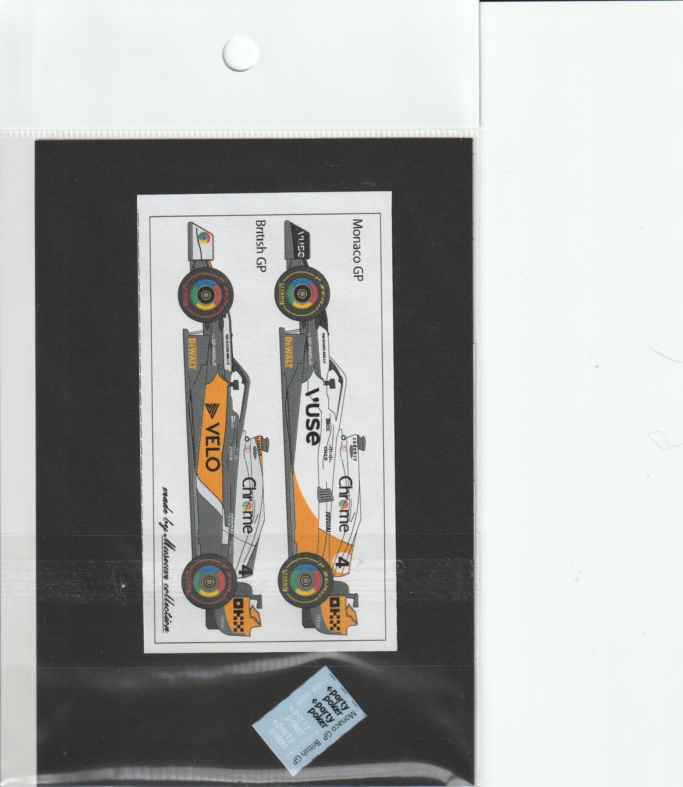 1/18 McLaren MCL60 additional logo [D1122]