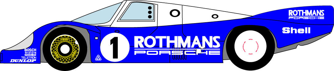1/24 Porsche 956 ‘82 Le Mans [D1143]