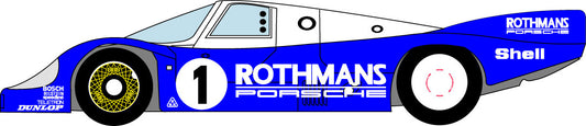 1/24 Porsche 956 ‘82 Le Mans [D1143]