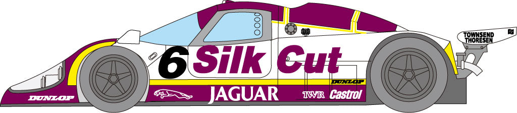 1/24Jaguar XJR-8,9 additional logo [D1147]
