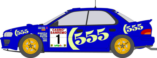 1/24 Subaru Impreza '96 (Sanremo~) [D1149]