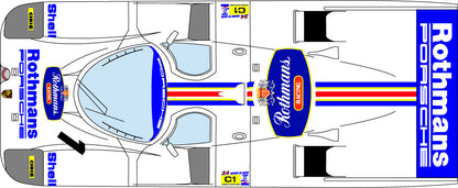 1/24 Porsche 962 '86, '87 Le Mans [D1150]