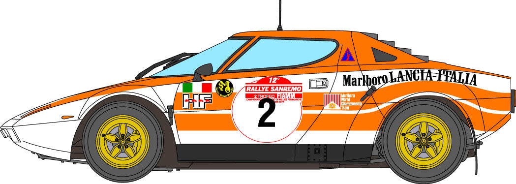 1/24 Lancia Stratos '74 Sanremo [D1157]