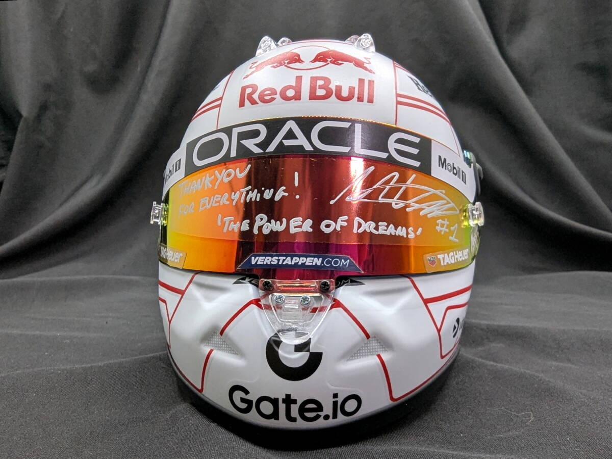 1/2 Helmet M. Verstappen 2025 Japanese GP Visor [D1158]