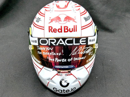 1/2 Helmet M. Verstappen 2025 Japanese GP Visor [D1158]