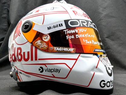 1/2 Helmet M. Verstappen 2025 Japanese GP Visor [D1158]