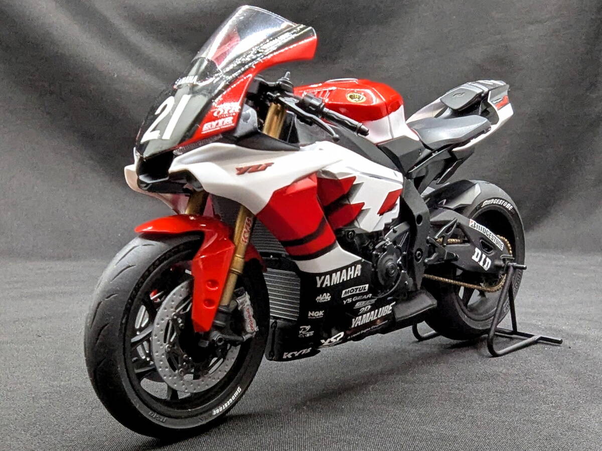 1/12 Yamaha YZF-R1 2025 Suzuka 8 Hours #21 Yamaha Racing Ver. [D1154]