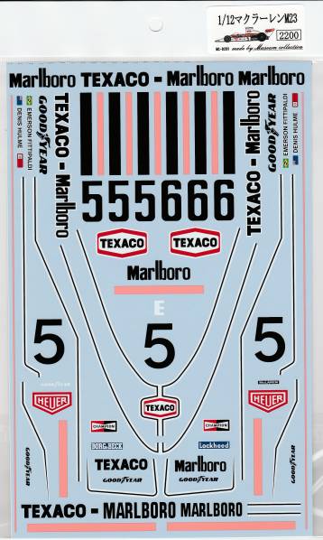 1/12 McLaren M23 [D291]