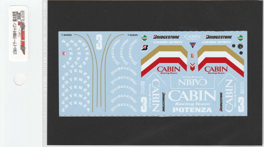 1/24 Reynard 89D Cabin [D936]