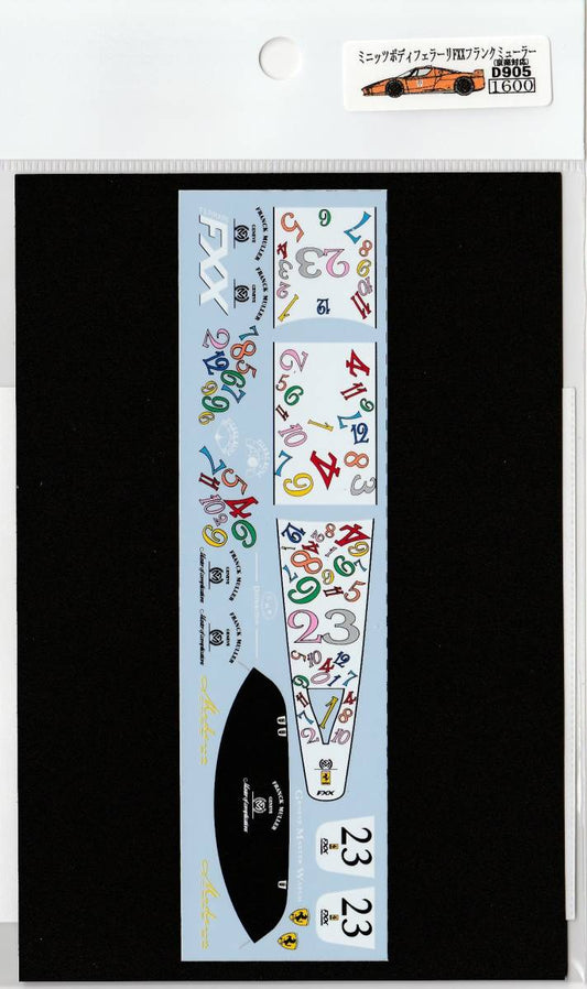 Mini-z Ferrari FXX Frank Muller [D905]