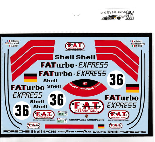 MINI-Z Porsche 962C '94LM 1st [D917]