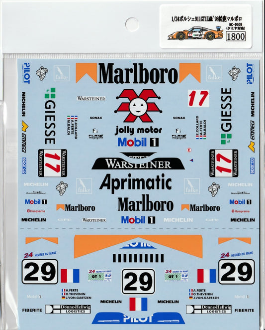 1/24 Porsche 911GT1 LM&'98 Suzuka [D509]