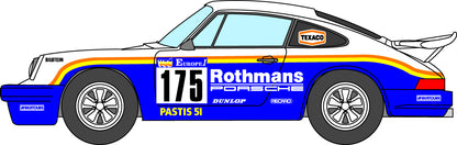 1/24 Porsche 911 '84 Paris-Dakar Rothmans Logo (for Platz) [D1173]