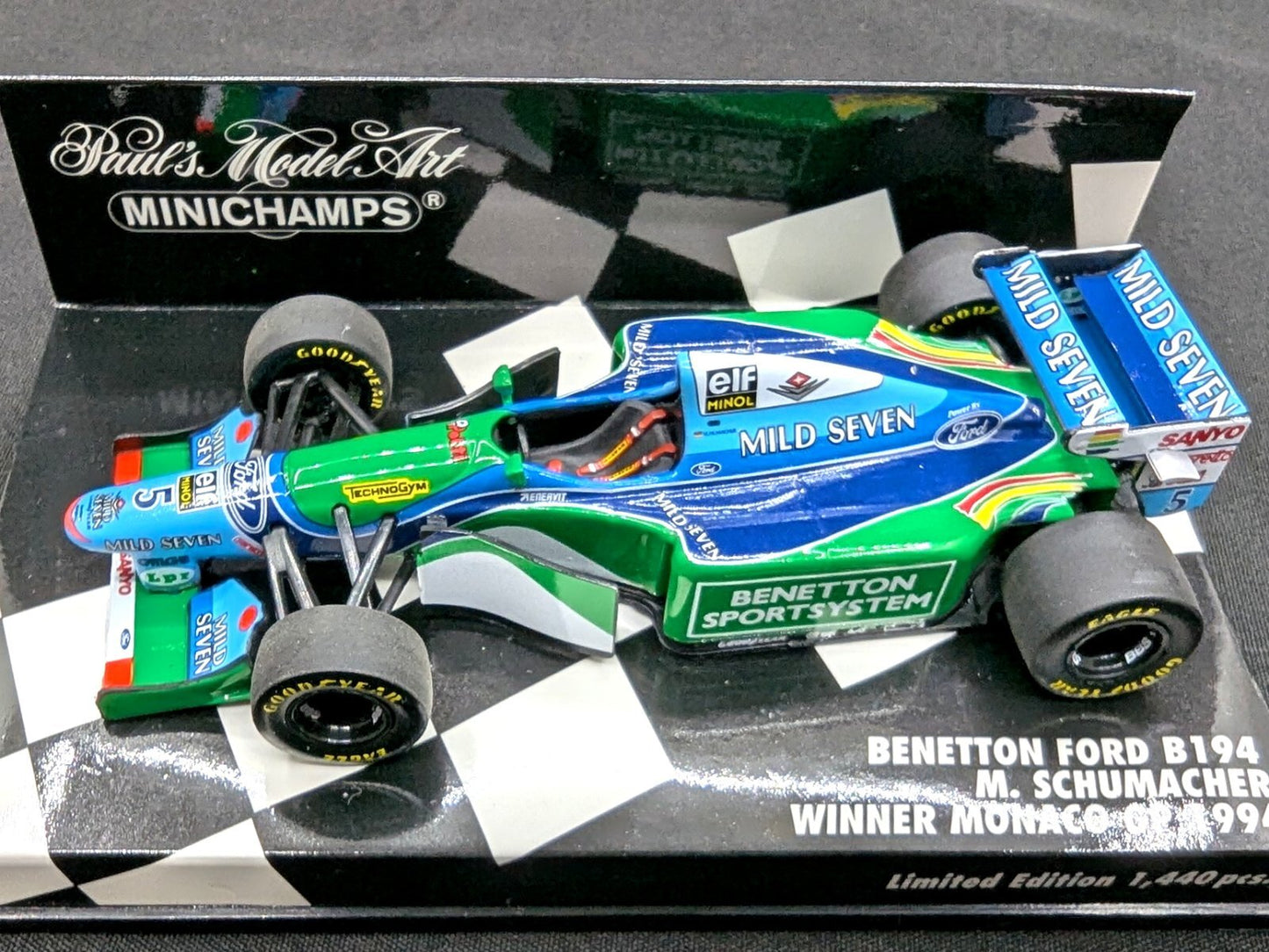 1/43 Benetton B193 & B194 Additional Logos [D1172]