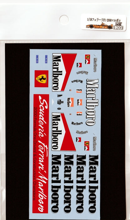 1/18 Ferrari F1-2000 Marlboro [D496]