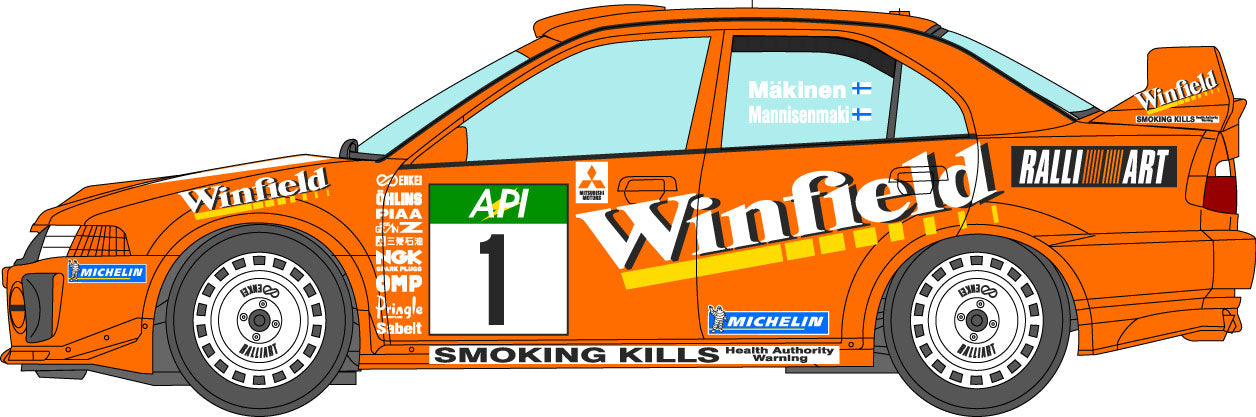 1/24 Mitsubishi Lancer Evo V'98 Australia [D146]