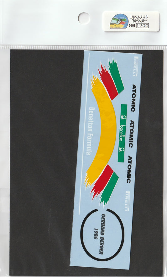 1/8 Helmet '86 Berger [D601]