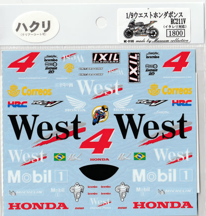 1/9 Honda RC211V for Pons Alex Barros [D165]