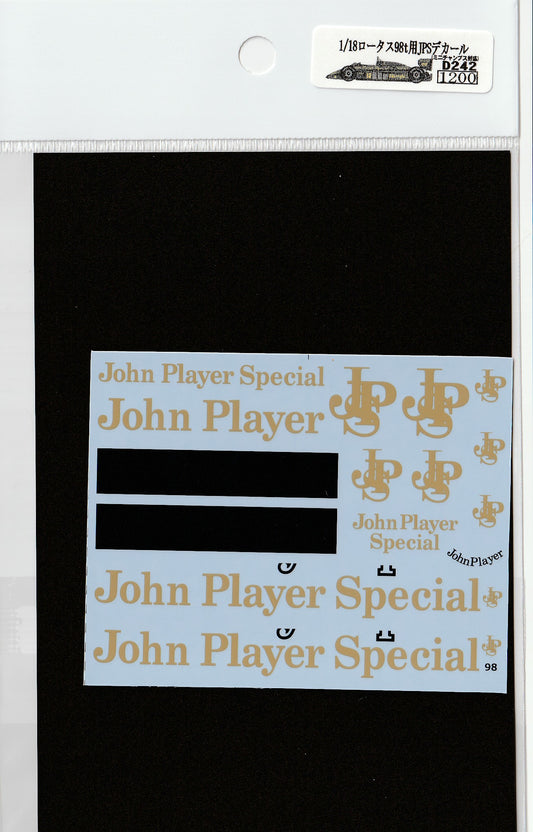 1/18 Lotus 98t Tobacco [D242]