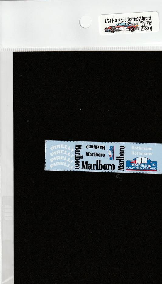 1/24 Additional Logo for Toyota Celica ST185 [D1119]