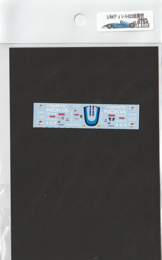 1/64 Tyrell 023 [D754]