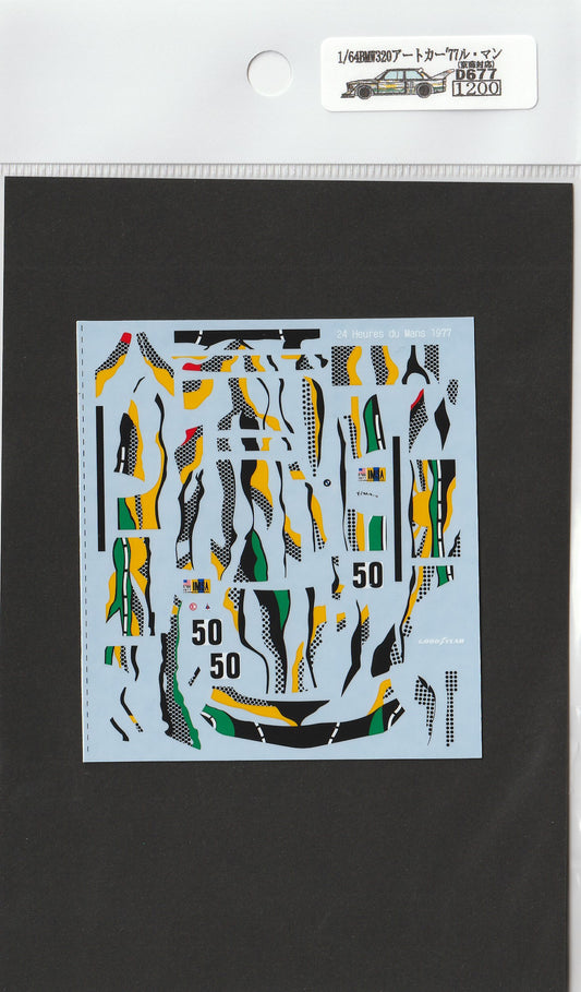 1/64 BMW 320 ArtCar '77 Le Mans [D677]