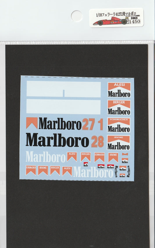 1/18 Ferrari 412T2 Tobacco Logo [D968]