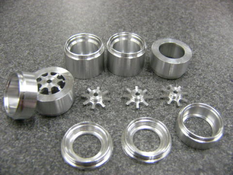 1/24 Ferrari 126CK & C2 aluminum wheel set [TK036]