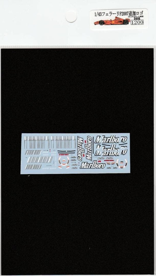 1/43 Ferrari F2007 Additional Logo [D898]