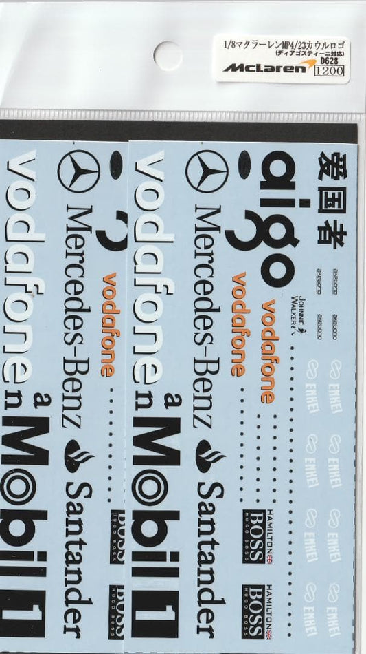 1/8 McLaren MP4/23 Logo Set [D628]
