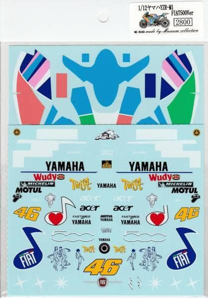 1/12 Yamaha YZR-M1 Fiat500Ver. [D440]