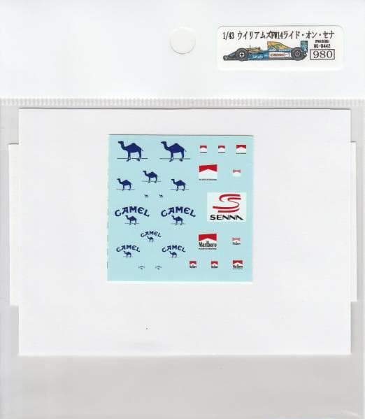 1/43 Williams FW14 Ride on Senna [D442]