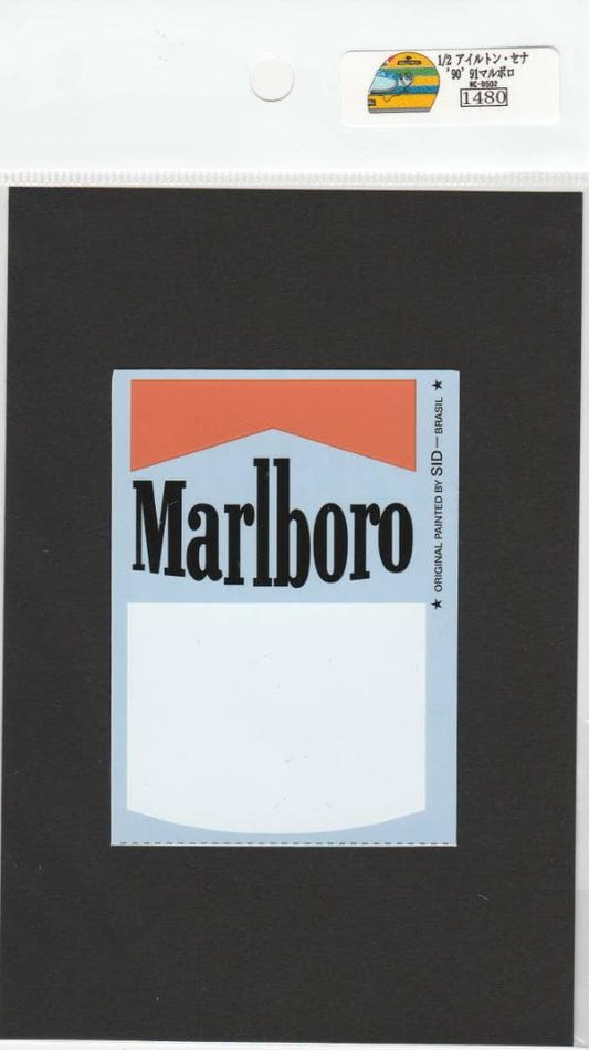 1/2 Helmet A. Senna '90, 91 Marlboro [D502]