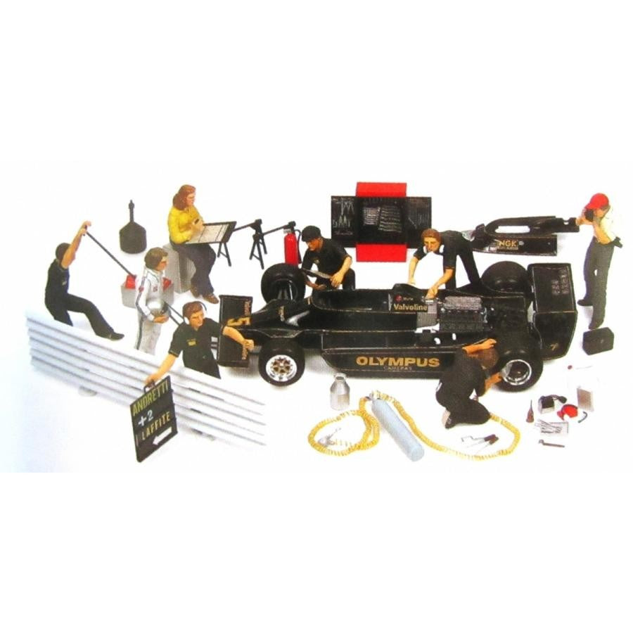 Tamiya AP 1/20 Motor Sports Team Set (1970–85)