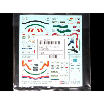 Tamiya AP 1/20 F1 Driver Set